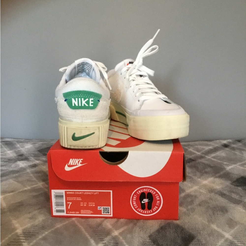 Nikes women’s legacy court lift.